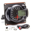 Load image into Gallery viewer, Longacre Tach 4in Data Logging Blk w/Blk Alum Panel 52-44479