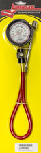 Load image into Gallery viewer, Longacre Tire Gauge 0-100PSI 2.5 in GID Deluxe Foot Valve 52-52063