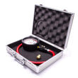 Load image into Gallery viewer, Longacre Tire Gauge 0-15PSI 3.5in GID Dual Bleed Magnum 52-52031
