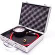 Load image into Gallery viewer, Longacre Tire Gauge 0-40PSI 3.5in GID Dual Bleed 52-52011