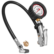 Load image into Gallery viewer, Longacre Tire Gauge Quick Fill 0-60psi 2-1/2in Glow 52-52008