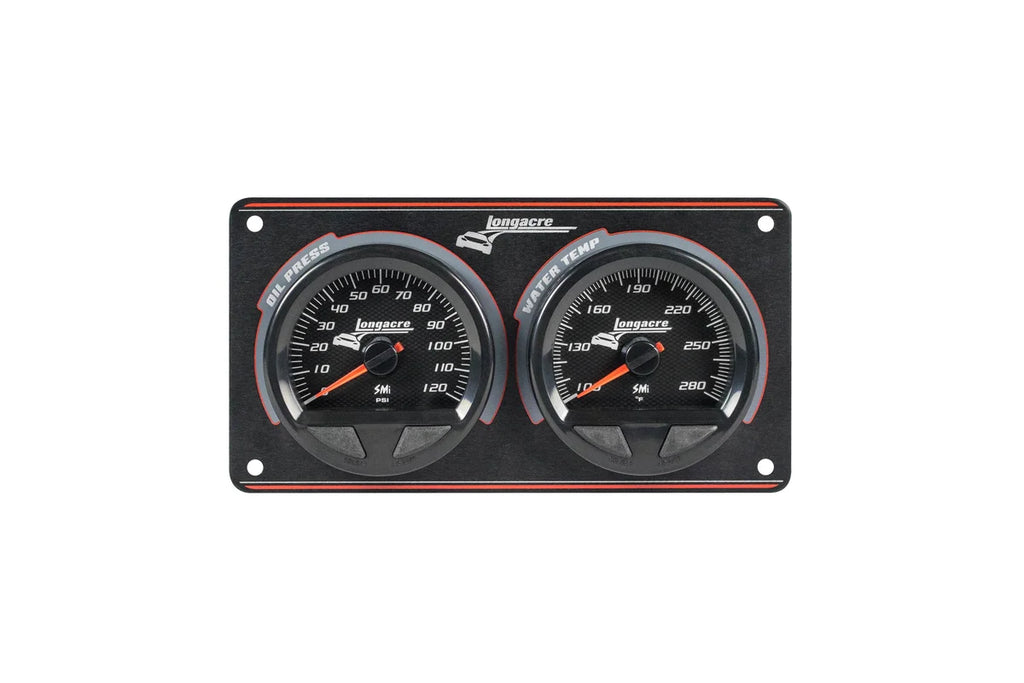 Longacre Waterproof SMI 2 Gauge Panel OP/WT 52-44560