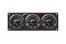 Load image into Gallery viewer, Longacre Waterproof SMI 3 Gauge Panel OP/WT/FP 52-44562