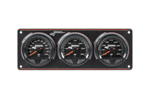 Load image into Gallery viewer, Longacre Waterproof SMI 3 Gauge Panel OP/WT/OT 52-44561
