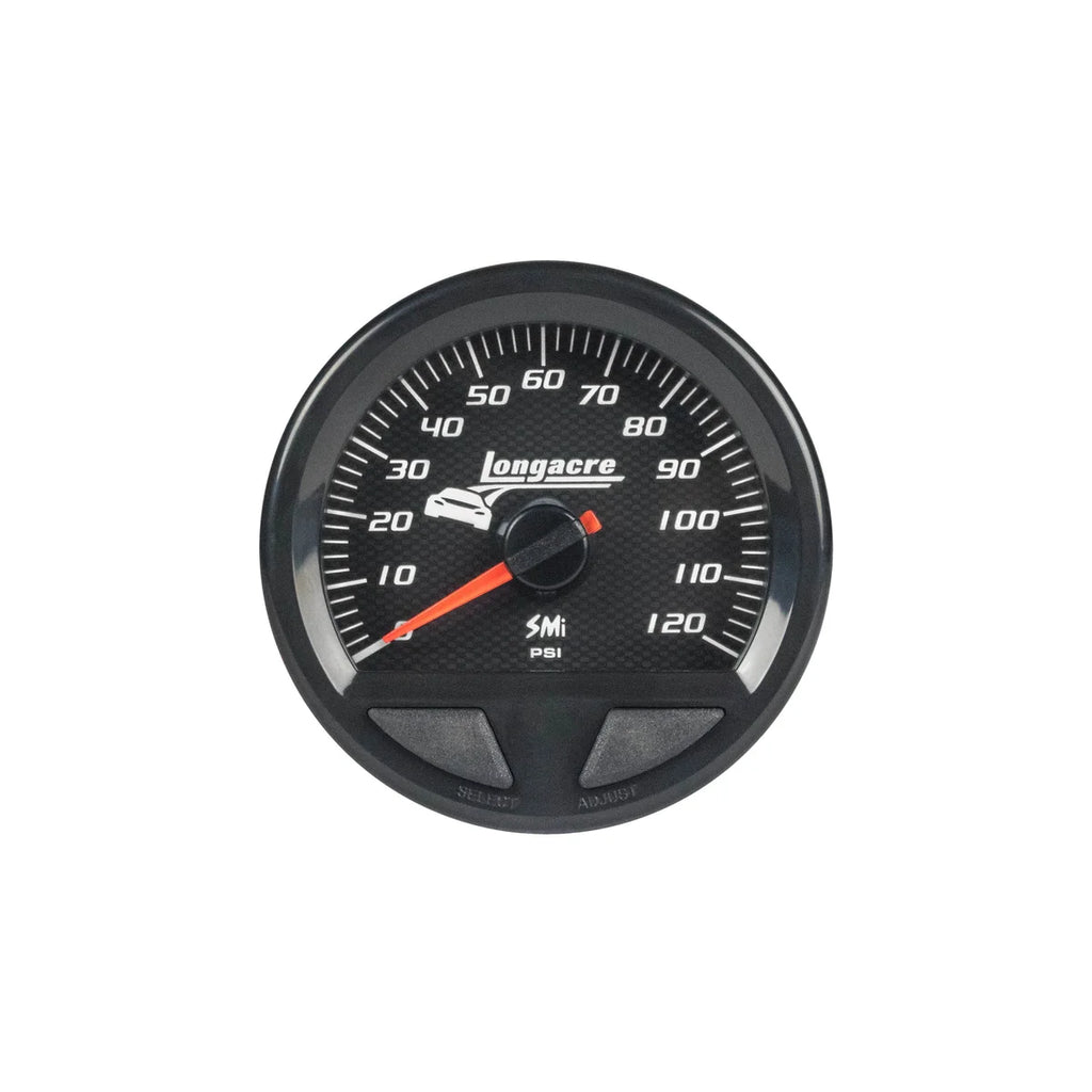 Longacre Waterproof SMI Fuel Pressure Gauge 0-100psi 52-46743