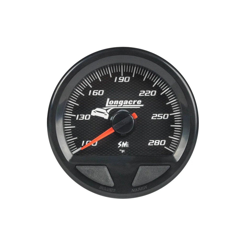 Longacre Waterproof SMI Water Temp Gauge 100-280f 52-46744