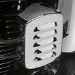Load image into Gallery viewer, Louvered Coil Cover - Chrome - Harley Davidson DragSpecialties 13005 - Side View