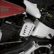 Load image into Gallery viewer, Louvered Coil Cover - Chrome - Harley Davidson DragSpecialties 13005 - Back View