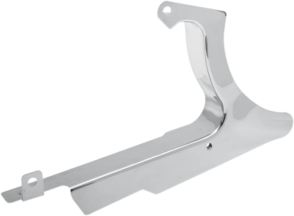 Lower Belt Guard - '07-'17 FXST/FLST/FLSTF - Chrome DragSpecialties G32-0323 - Main Product View