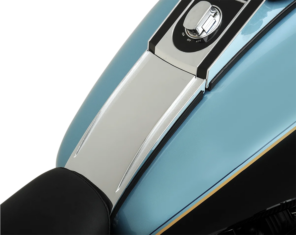 Lower Dash Panel - Chrome DragSpecialties 301964 - Back View