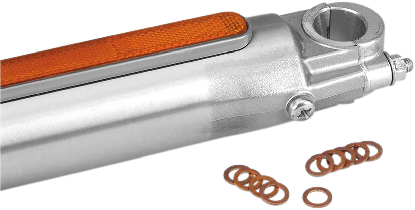 Lower Fork Leg Copper Washers - 10-Pack James Gasket JGI-45398-96 - Side View