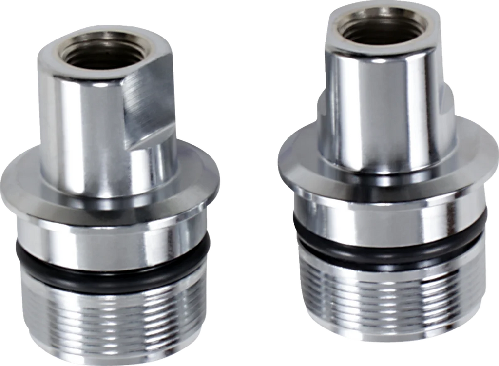Lower Fork Tube Cap - Chrome DragSpecialties 23-0213-BC114 - Main Product View