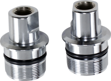 Load image into Gallery viewer, Lower Fork Tube Cap - Chrome DragSpecialties 23-0213-BC114 - Main Product View