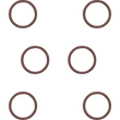Load image into Gallery viewer, Lower Pushrod Cover O-Ring James Gasket JGI-11145-A - Main Product View