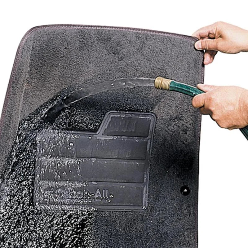 Lund 01-07 Toyota Sequoia (w/3rd Seat Cutouts) Catch-All 2nd Row Floor Liner - Tan (1 Pc.) - Back View