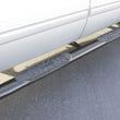 Load image into Gallery viewer, Lund 01-13 Chevy Silverado 1500 Crew Cab 5in. Oval Curved Steel Nerf Bars - Black - Side View