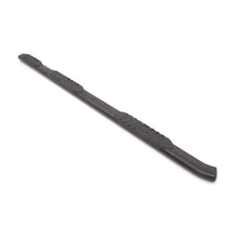 Load image into Gallery viewer, Lund 01-14 Chevy Silverado 2500 Crew Cab (6.5ft. Bed) 5in. Oval WTW Steel Nerf Bars - Black - Side View