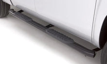 Load image into Gallery viewer, Lund 03-09 Dodge Ram 2500 Quad Cab 4in. Oval Curved Steel Nerf Bars - Black - Installation View