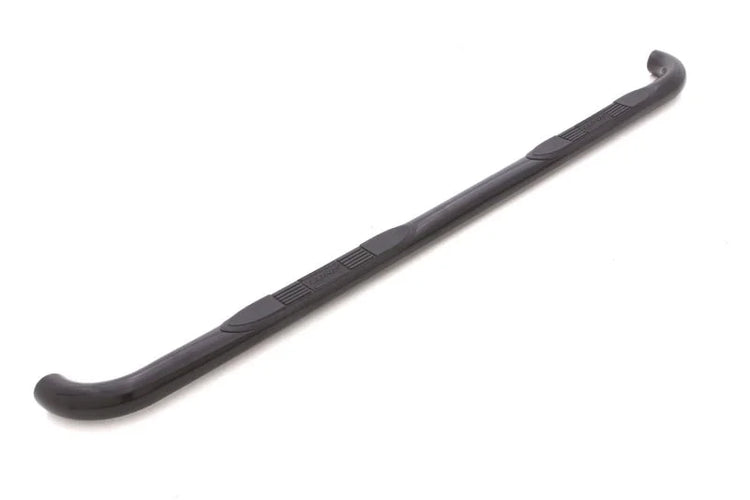 Lund 04-08 Ford F-150 SuperCab (Excl. 04 Heritage) 3in. Round Bent Steel Nerf Bars - Black - Main Product View