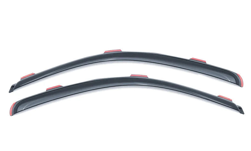 Lund 04-14 Ford F-150 SuperCab Ventvisor Elite Window Deflectors - Smoke (2 Pc.) - Additional View 7