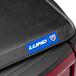 Load image into Gallery viewer, Lund 04-15 Nissan Titan (5.5ft. Bed) Hard Fold Tonneau Cover w/Bracket Kit - Black - Additional View 13