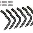 Load image into Gallery viewer, Lund 05-12 Dodge Dakota Quad Cab EZ Running Board Mounting Bracket Kit - Brite