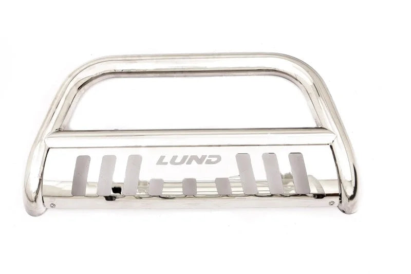Lund 05-15 Toyota Tacoma Bull Bar w/Light & Wiring - Polished - Side View