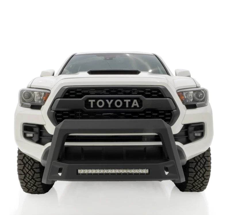 Lund 05-15 Toyota Tacoma Revolution Bull Bar - Black - Back View