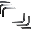 Load image into Gallery viewer, Lund 05-17 Nissan Frontier Crew Cab EZ Running Board Mounting Bracket Kit - Brite