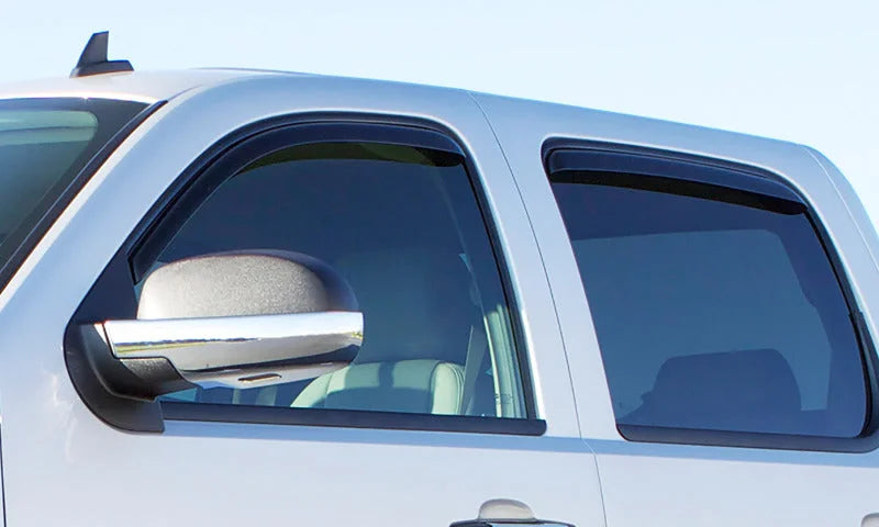 Lund 07-11 Honda CR-V Ventvisor Elite Window Deflectors - Smoke (4 Pc.) - Installation View