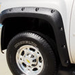 Load image into Gallery viewer, Lund 07-13 Chevy Silverado 1500 RX-Rivet Textured Elite Series Fender Flares - Black (4 Pc.) - Back View