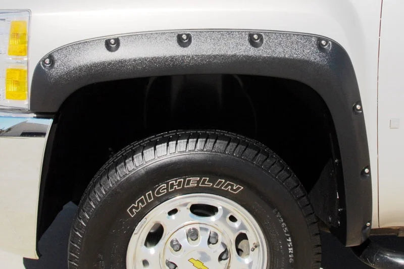 Lund 07-13 Chevy Silverado 1500 RX-Rivet Textured Elite Series Fender Flares - Black (4 Pc.) - Additional View 5