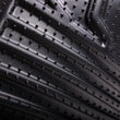 Load image into Gallery viewer, Lund 07-14 Jeep Wrangler Unlimited (4Dr) Catch-It Floormats Rear Floor Liner - Black (1 Pc.) - Side View