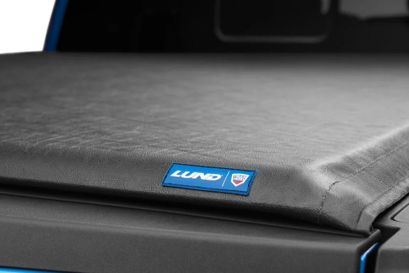 Lund 07-17 Chevy Silverado 1500 (5.5ft. Bed) Genesis Roll Up Tonneau Cover - Black - Additional View 7