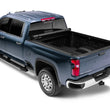 Load image into Gallery viewer, Lund 07-17 Chevy Silverado 1500 (8ft. Bed) Genesis Elite Roll Up Tonneau Cover - Black - Side View