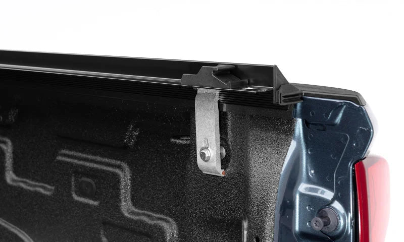 Lund 07-17 Chevy Silverado 1500 (8ft. Bed) Genesis Elite Roll Up Tonneau Cover - Black - Additional View 9