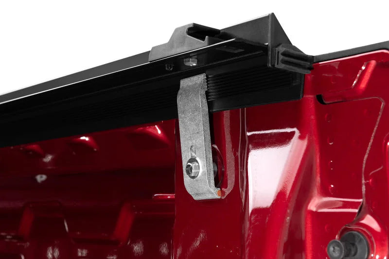 Lund 07-17 Chevy Silverado 1500 (8ft. Bed) Genesis Roll Up Tonneau Cover - Black - Additional View 5
