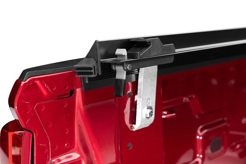 Lund 07-17 Chevy Silverado 1500 (8ft. Bed) Genesis Roll Up Tonneau Cover - Black - Additional View 9