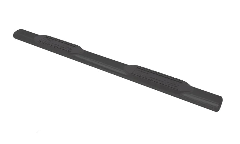 Lund 07-17 Chevy Silverado 1500 Ext. Cab 6in. Oval Straight Black Nerf Bars - Black - Additional View 5