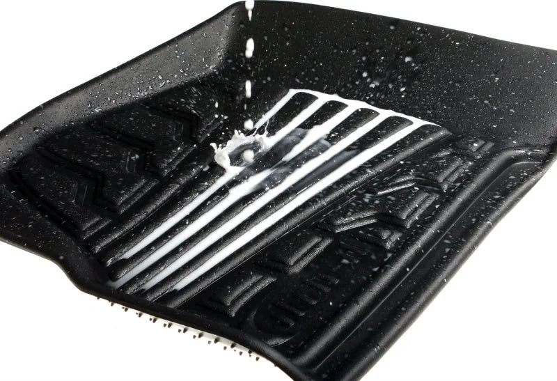 Lund 08-10 Ford F-250 Super Duty Catch-It Floormat Front Floor Liner - Black (2 Pc.) - Back View