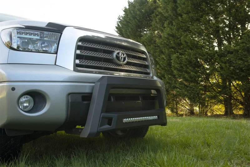 Lund 08-17 Toyota Sequoia Revolution Bull Bar - Black - Back View