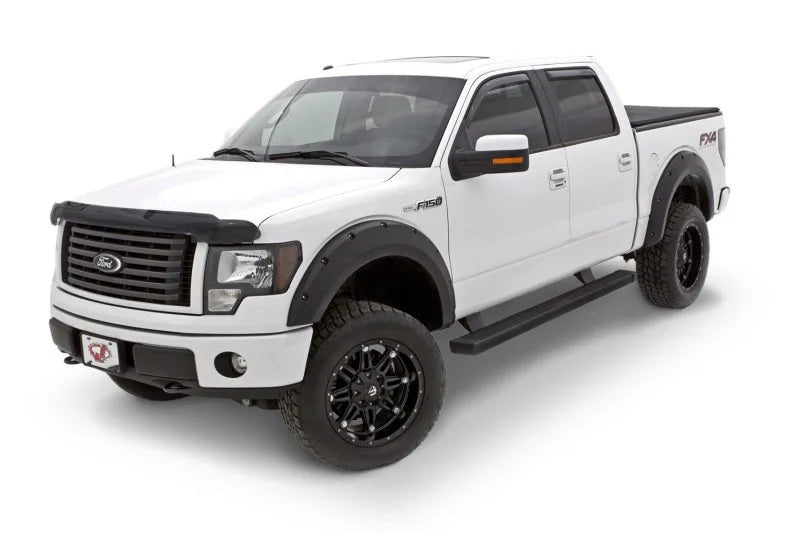 Lund 09-14 Ford F-150 (Excl Raptor) RX-Rivet Style Smooth Elite Series Fender Flares - Black (4 Pc.) - Additional View 6