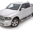 Load image into Gallery viewer, Lund 09-15 Dodge Ram 1500 Crew Cab (Built Before 7/1/15) 5in. Oval Bent Nerf Bars - Chrome - Side View