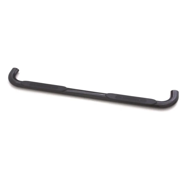 Lund 09-17 Dodge Ram 1500 Quad Cab 4in. Oval Curved Steel Nerf Bars - Black - Main Product View