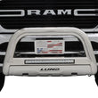 Load image into Gallery viewer, Lund 10-17 Dodge Ram 2500 Bull Bar w/Light &amp; Wiring - Polished - Side View