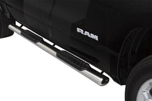 Load image into Gallery viewer, Lund 10-17 Dodge Ram 2500 Crew Cab 4in. Oval Straight SS Nerf Bars - Polished - Detail View