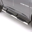 Load image into Gallery viewer, Lund 10-17 Dodge Ram 2500 Crew Cab 5in. Oval Straight SS Nerf Bars - Polished - Installation View