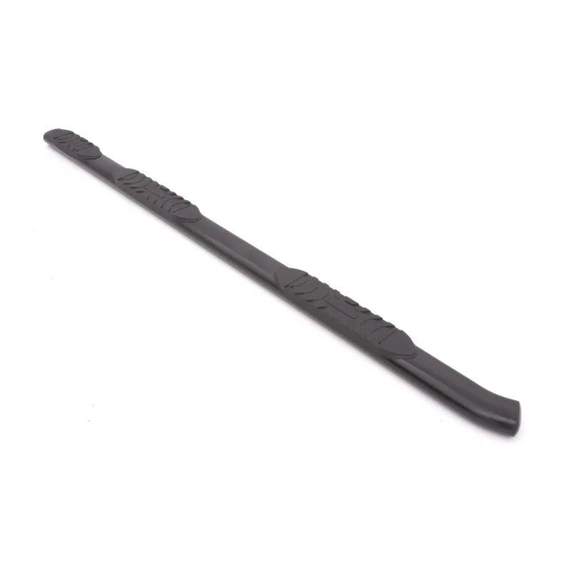 Lund 10-17 Dodge Ram 2500 Crew Cab (6.5ft. Bed) 5in. Oval WTW Steel Nerf Bars - Black - Side View