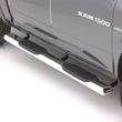 Load image into Gallery viewer, Lund 10-17 Dodge Ram 2500 Crew Cab 6in. Oval Straight SS Nerf Bars - Polished - Back View