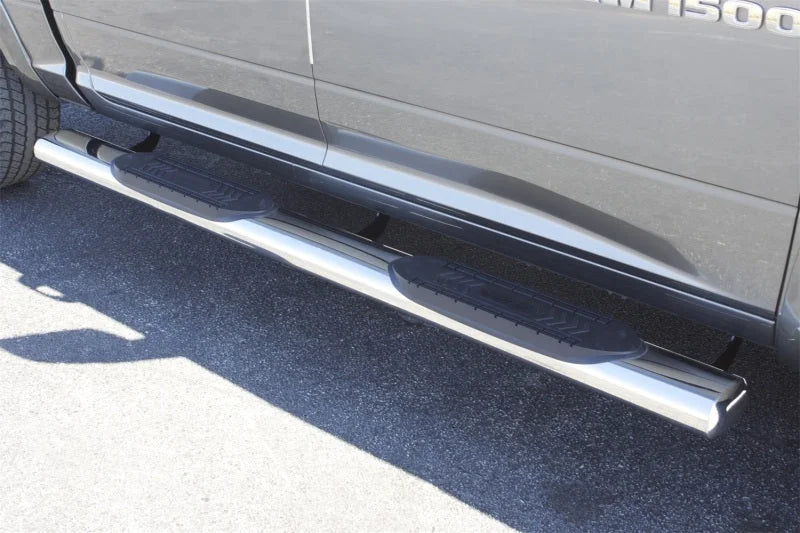Lund 10-17 Dodge Ram 2500 Crew Cab 6in. Oval Straight SS Nerf Bars - Polished - Additional View 5